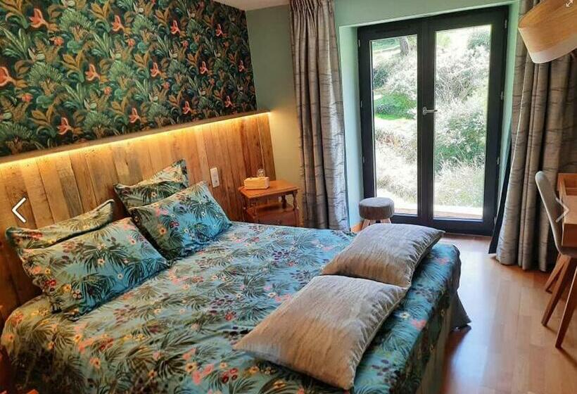 带大床的标准间, Gîte Et Chambres D'hôtes Du Petit Moulin