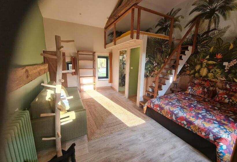 家庭套房, Gîte Et Chambres D'hôtes Du Petit Moulin