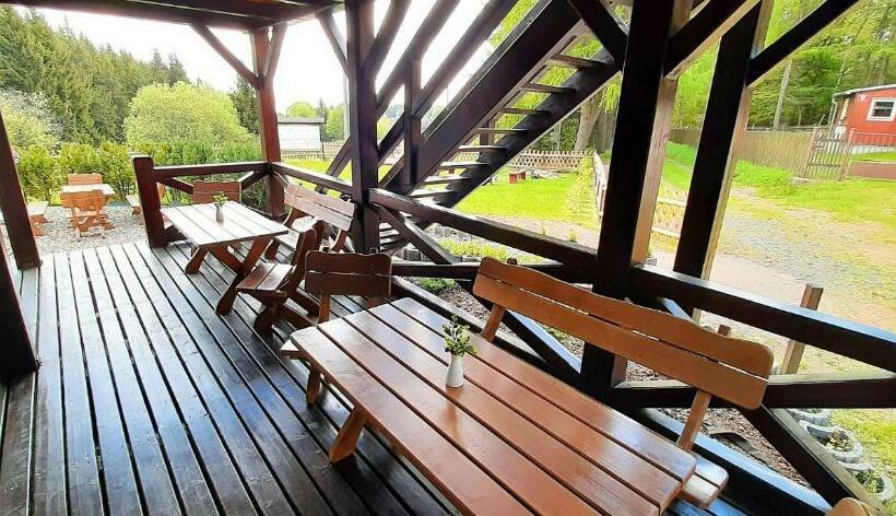 חדר דלוקס לשלושה, Penzion Studánka, Klíny