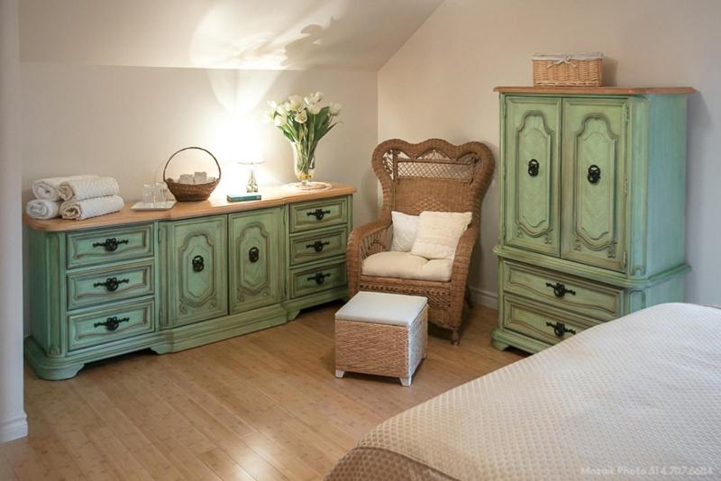 غرفة قياسية مطلّة علي البحيرة, La Maison Bleue Du Lac Wallace