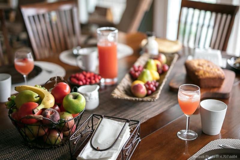 غرفة قياسية سرير كينج, La Maison Bleue Du Lac Wallace