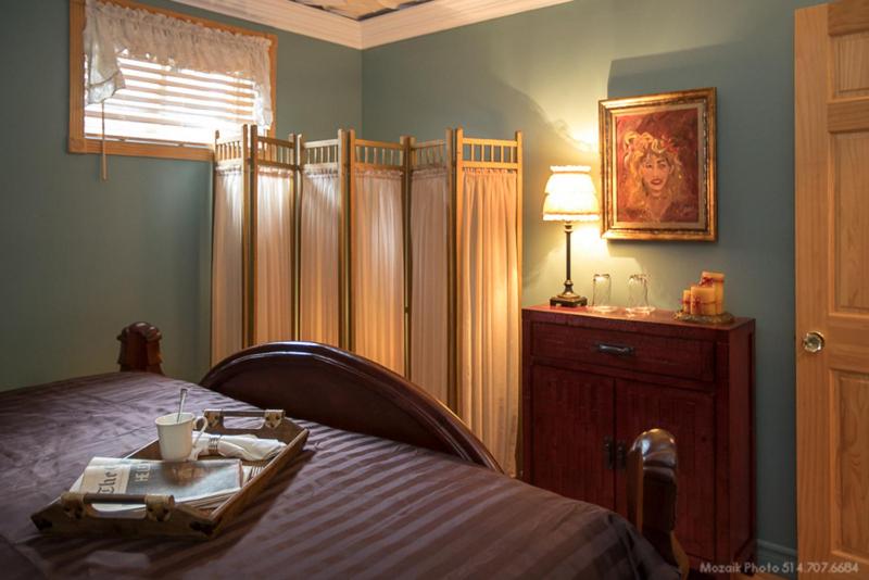 غرفة قياسية سرير كينج, La Maison Bleue Du Lac Wallace