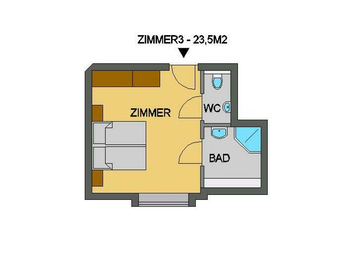 חדר סטנדרט, Winzerhof Strablegg