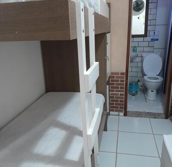 غرفة إقتصادية رباعية, Casa Do Mochileiro Airport Hostel & Pousada