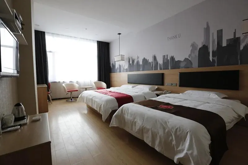 ファミリールーム, Thank Inn Chain Hotel Shandong Binzhou Zhanhua Jinhai Six Road
