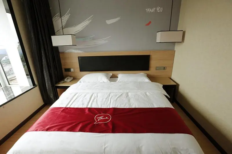 デラックスルーム, Thank Inn Chain Hotel Shandong Binzhou Zhanhua Jinhai Six Road