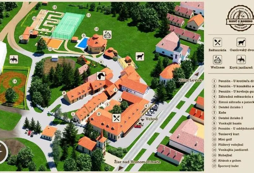 Comfort-huoneisto 1 Makuuhuone, Rezort U Bobiho