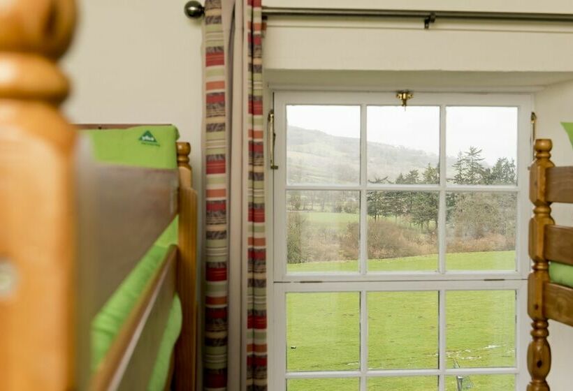 带共用卧室公用房间的床, Yha Brecon Beacons Danywenallt   Hostel