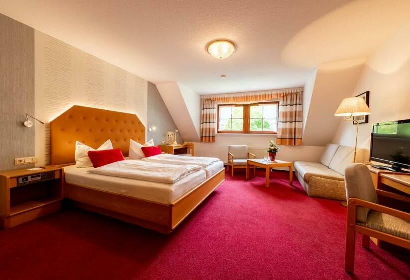 חדר סטנדרט, & Restaurant Lengefelder Warte