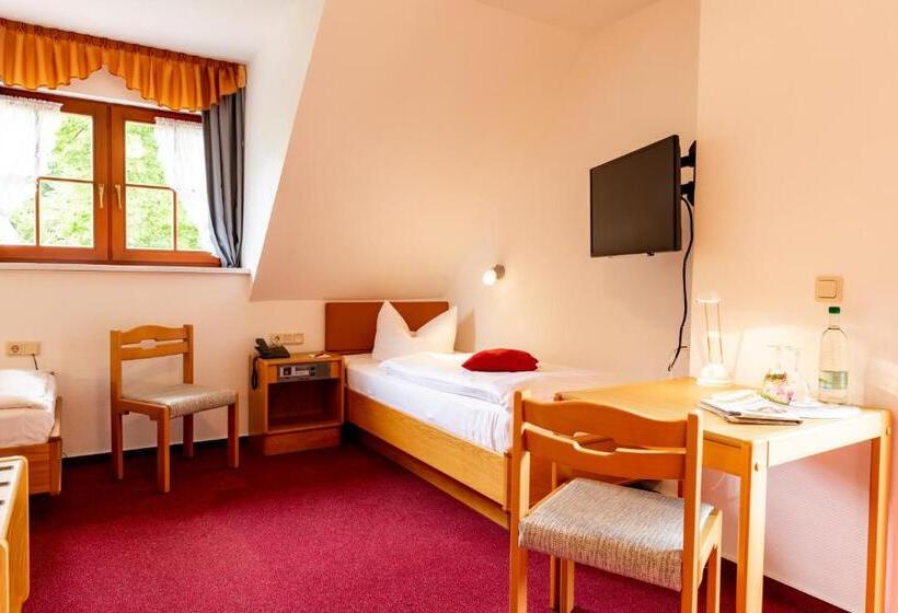 חדר סטנדרט יחיד, & Restaurant Lengefelder Warte