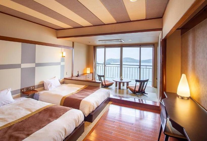 디럭스 룸 바다 전망, Tenku Hotel Kairo