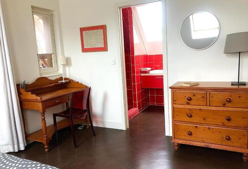 חדר סטנדרט עם טרסה, B&b Le Lodge