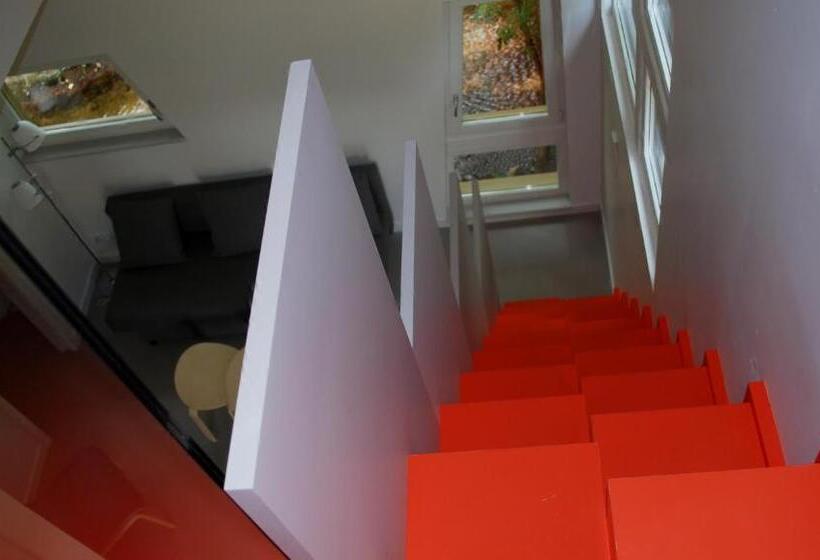 חדר סטנדרט נוף לנהר, B&b Le Lodge