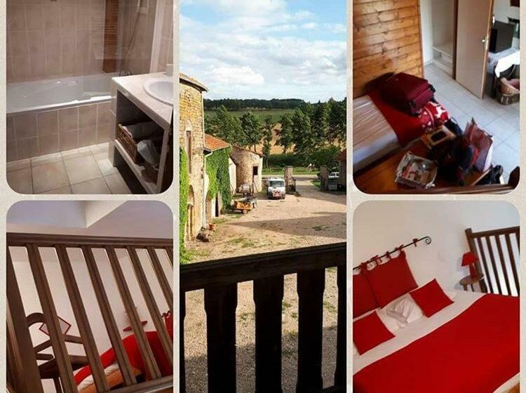 غرفة قياسية مزوَّدة بشُرفة, Chambres D'hôtes Les Templiers