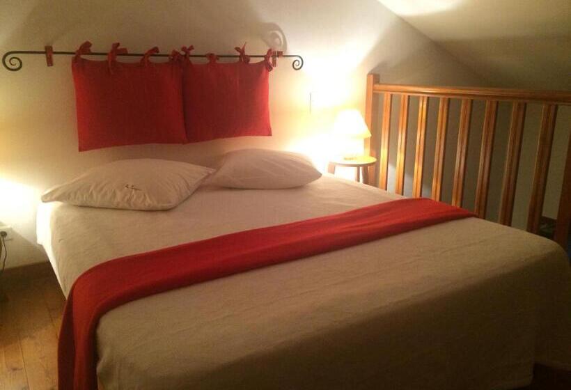 غرفة قياسية مزوَّدة بشُرفة, Chambres D'hôtes Les Templiers