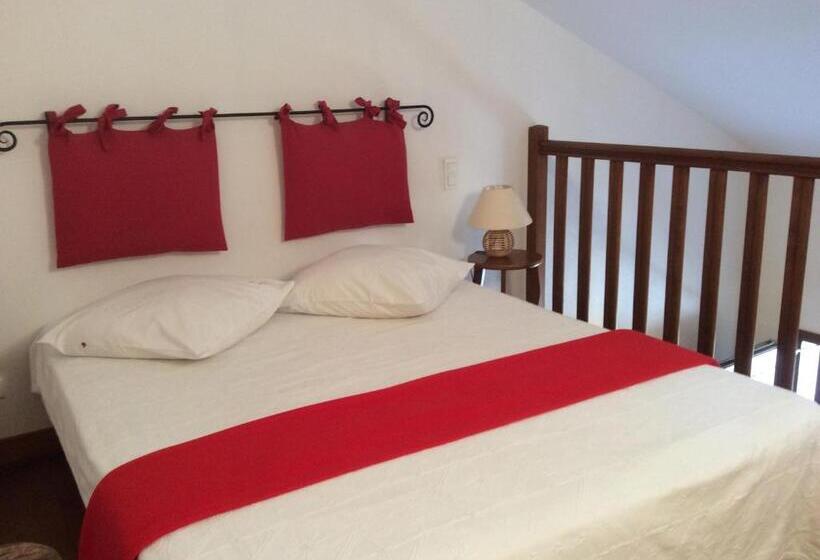 غرفة قياسية مزوَّدة بشُرفة, Chambres D'hôtes Les Templiers