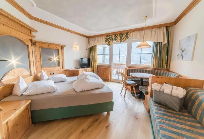 バルコニー付きデラックスルーム, Panorama Hotel Himmelreich