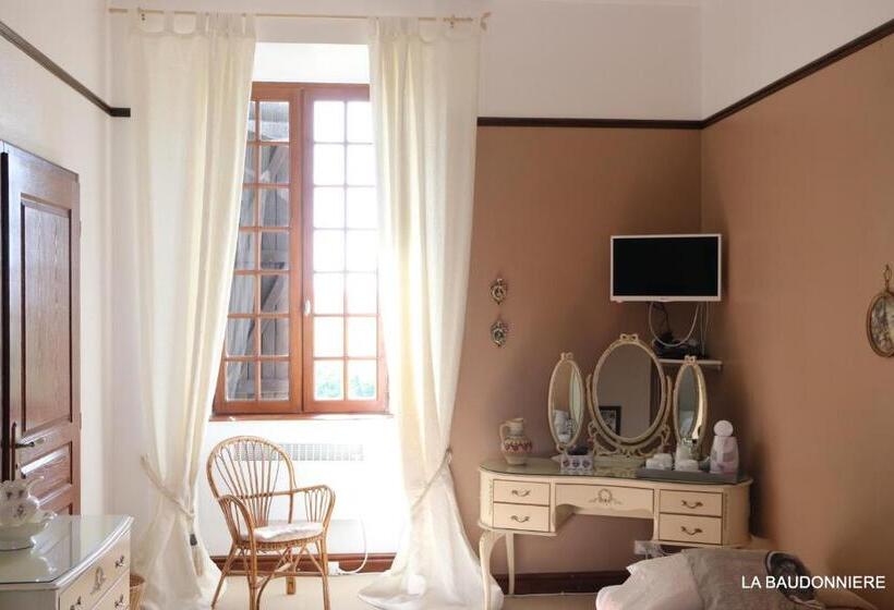 Номер Стандарт Трехместный, Chambre D'hôte Manoir De La Baudonnière