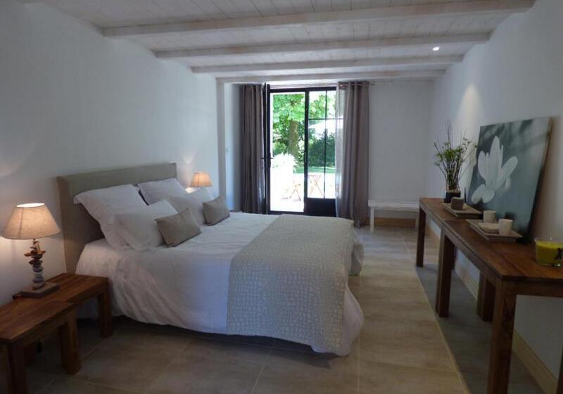 غرفة قياسية مطلّة علي الحديقة, La Grange D'aunis