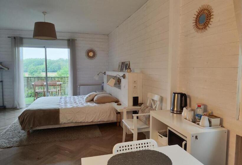 标准间带阳台, La Maison De Boyeux