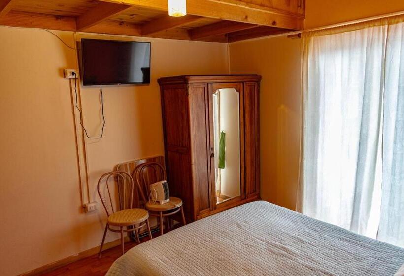 جناح مزود بتراس, Cabañas Hostel Aquario Papudo