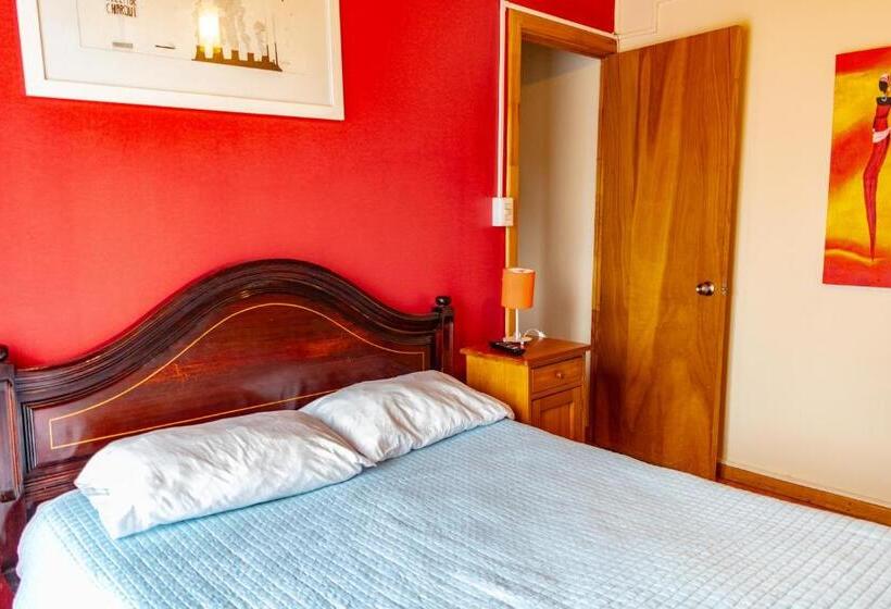 Люкс с Террасой, Cabañas Hostel Aquario Papudo