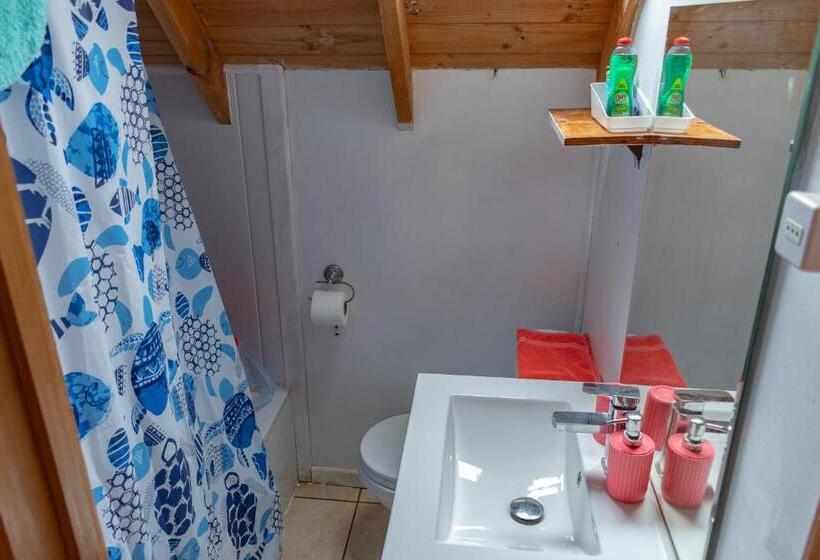 جناح مزود بتراس, Cabañas Hostel Aquario Papudo
