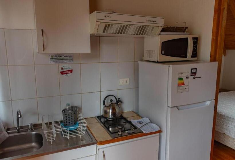 Апартаменты 1 Спальня, Cabañas Hostel Aquario Papudo