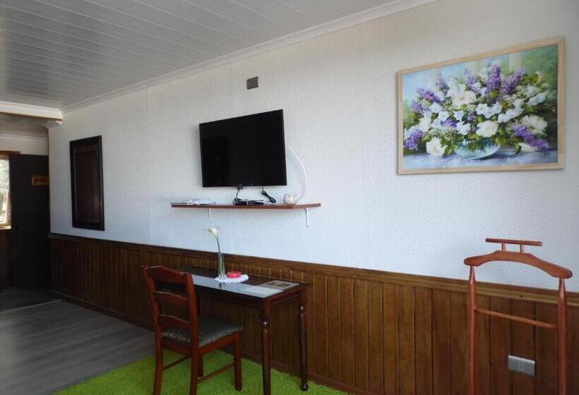 חדר לארבעה סטנדרטי עם נוף לגינה, Complejo Pehuen Lago Lanalhue