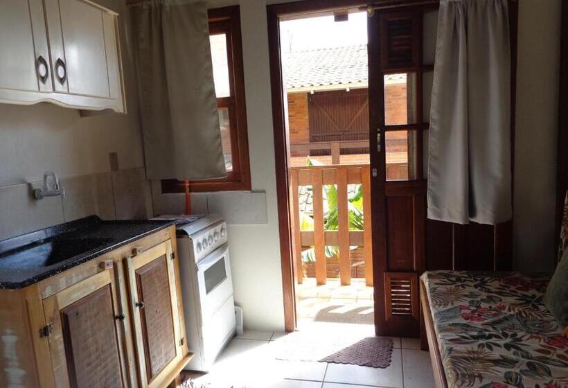 شقة غرفة نوم واحدة مزودة بشُرفة, Pousada Do Paraiso