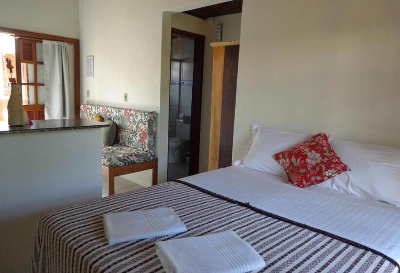 شقة غرفة نوم واحدة مزودة بشُرفة, Pousada Do Paraiso