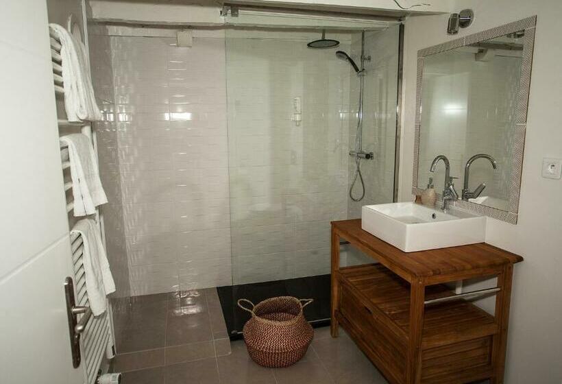 חדר סטנדרט נוף לבריכה, Maison D'hôtes Les Escures