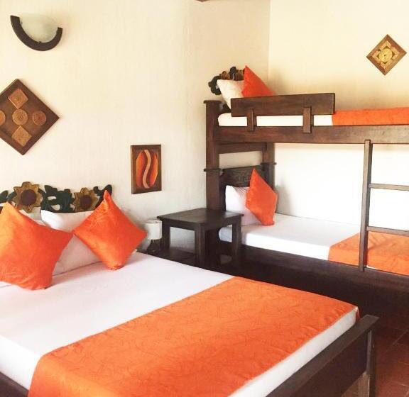 Kertre Néző Négyszemélyes Standard Szoba, Cristo Rey Campestre