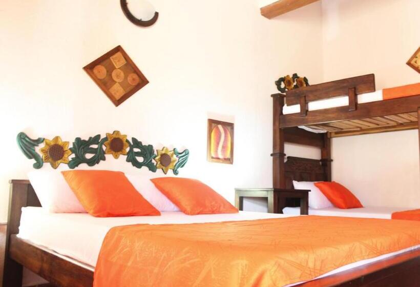 Kertre Néző Négyszemélyes Standard Szoba, Cristo Rey Campestre