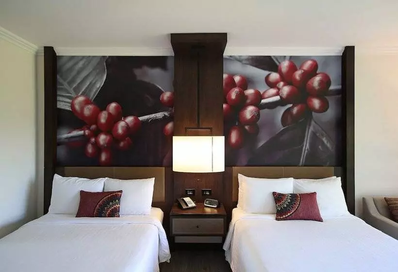 اتاق استاندارد با 2 تخت دوبل, Costa Rica Marriott Hotel Hacienda Belen