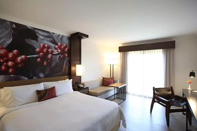 اتاق استاندارد با تخت بزرگ, Costa Rica Marriott Hotel Hacienda Belen