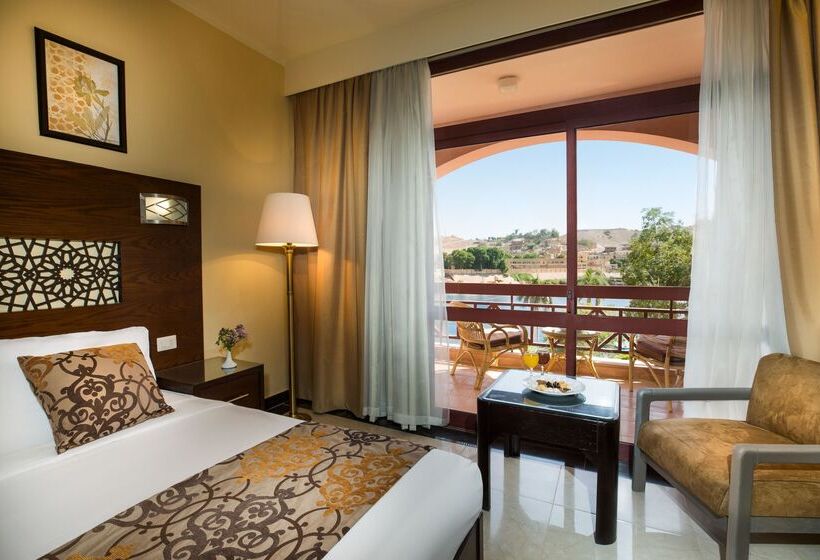 اتاق یک تخته با چشم‌انداز باغ, Pyramisa Island Hotel Aswan