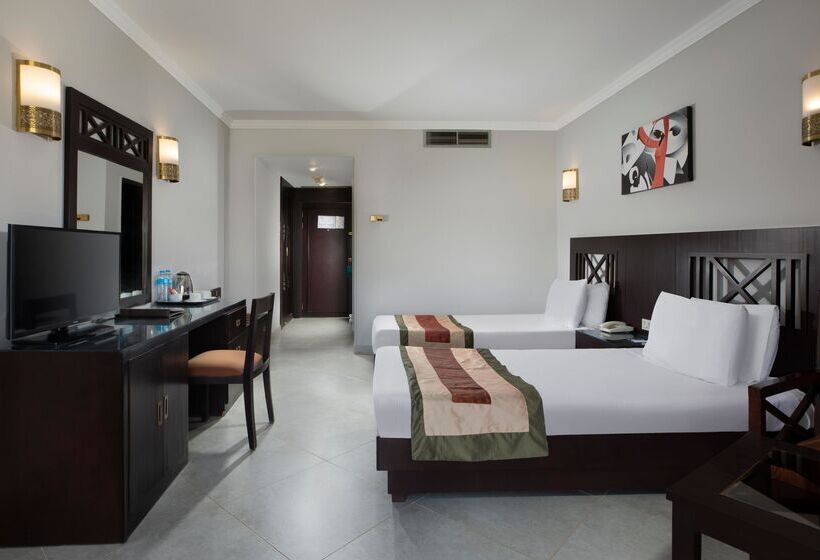 اتاق یک تخته با چشم‌انداز باغ, Pyramisa Island Hotel Aswan