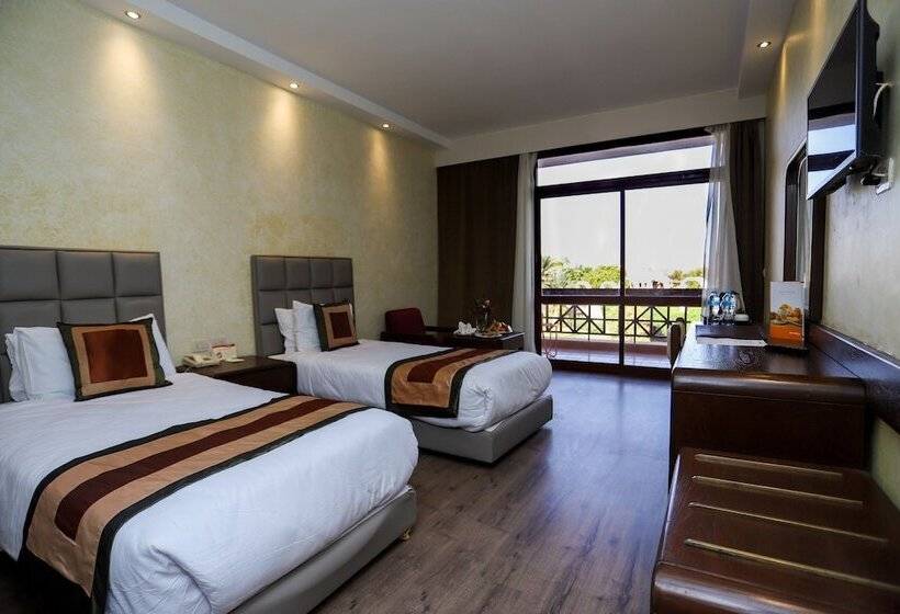 اتاق یک تخته با چشم‌انداز باغ, Pyramisa Island Hotel Aswan