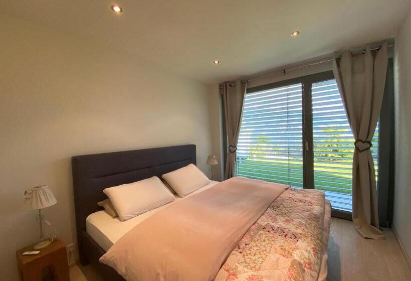 침실 1개 테라스 아파트, Bnb La Sittelle