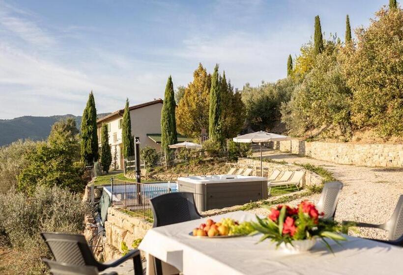 Вилла с 1 спальней и бассейном, Agriturismo Santo Stefano