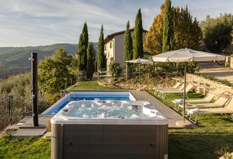 Вилла с 1 спальней и бассейном, Agriturismo Santo Stefano