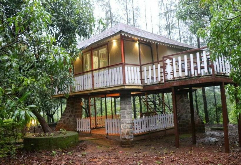 غرفة قياسية فردية مزودة بشُرفة, Megh Malhar Agro Tourism