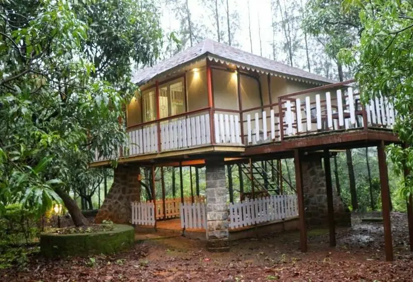 バルコニー付きシングルスタンダードルーム, Megh Malhar Agro Tourism