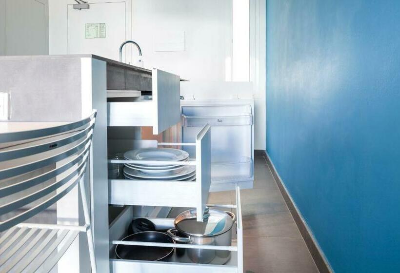 带1个卧室的高级公寓, Ebano Hotel Apartments & Spa