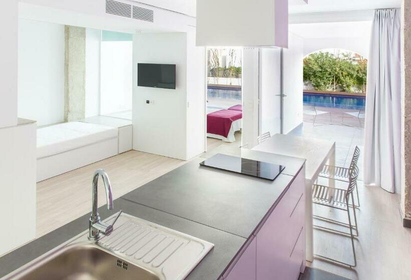 带1个卧室的高级公寓, Ebano Hotel Apartments & Spa