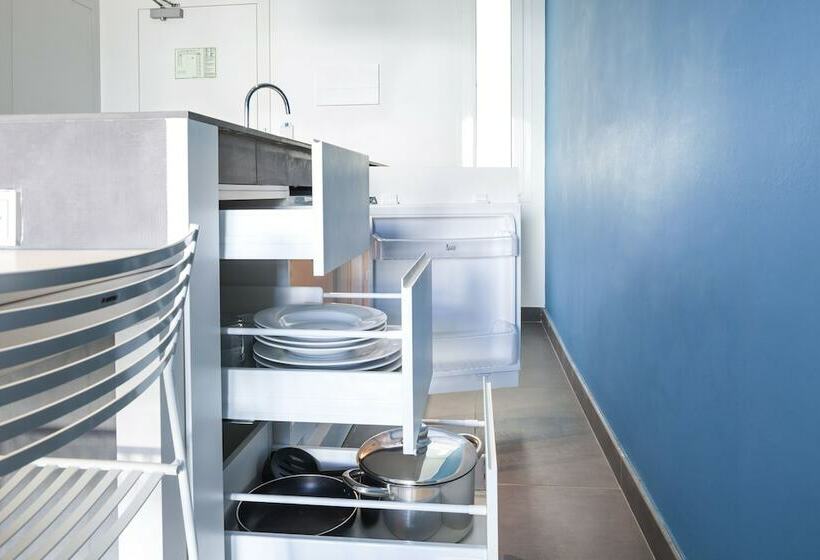 带1个卧室的高级公寓, Ebano Hotel Apartments & Spa