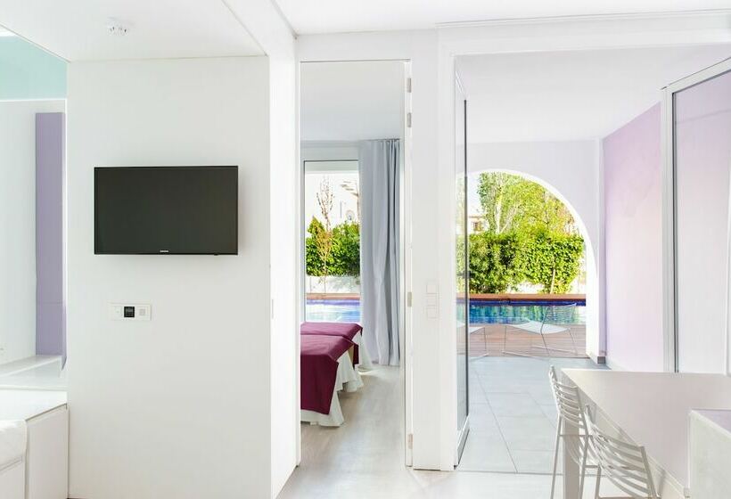 带1个卧室的高级公寓, Ebano Hotel Apartments & Spa