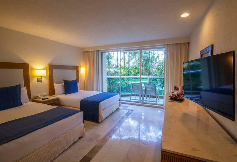 景色の見えるデラックスルーム, Grand Park Royal Cozumel All Inclusive