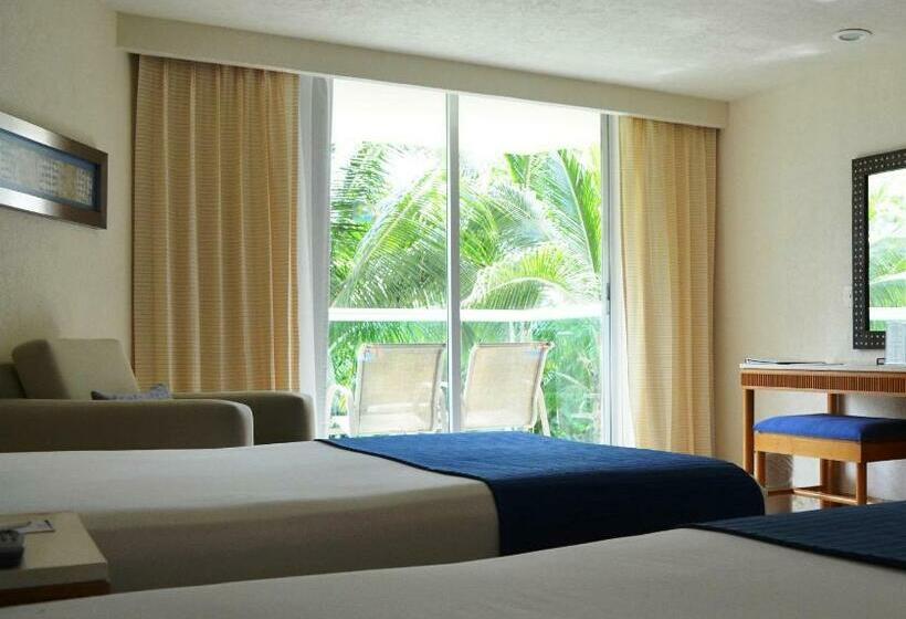 景色の見えるデラックスルーム, Grand Park Royal Cozumel All Inclusive